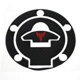 Carbon Fiber Tank Gas Cap Pad Filler Cover Sticker Decals Yamaha Mt-25 Mt-03